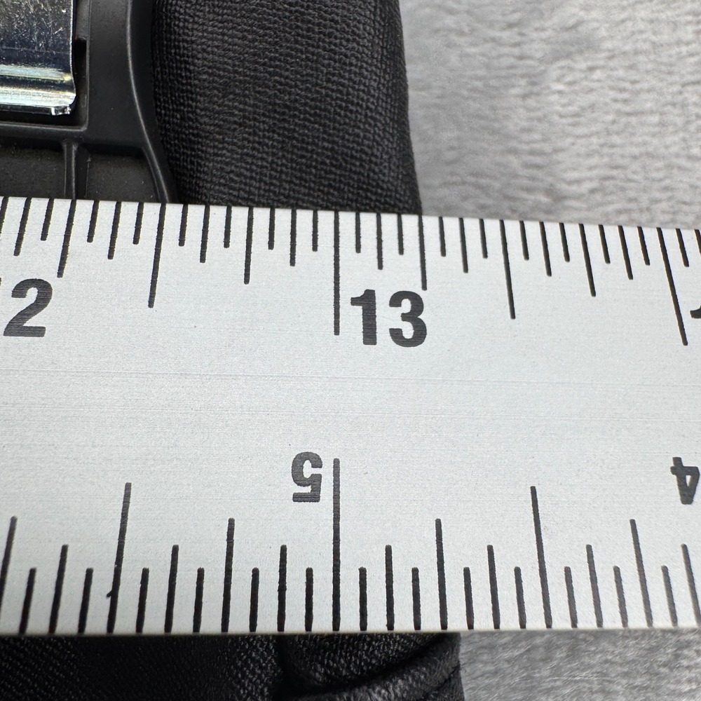 NWT Canyon Retreat Black Coated Flare Jeans High Rise Stepped Hem Womens Size 4 - Picture 6 of 12